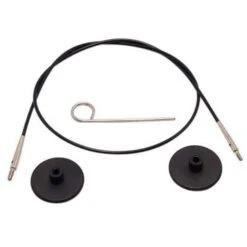 KnitPro Stainless Steel Swivel Cables(Knitpro Stainless Steel Swivel Cables) 14 KnitPro Stainless Steel Swivel Cables(Knitpro Stainless Steel Swivel Cables) -Woolery Shop 127243 source 1611001407