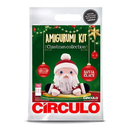 Circulo Amigurumi Kit - Santa Claus 1 Circulo Amigurumi Kit - Santa Claus