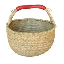 African Fair Trade Basket - Natural Round(African Fair Trade Basket Natural Round)