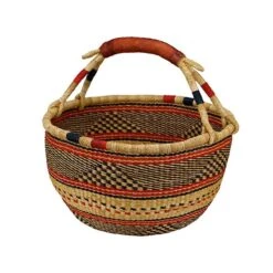 African Fair Trade Basket - Medium Round(African Fair Trade Basket Medium Round)