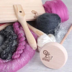 Ashford Introduction To Spinning Kit -Woolery Shop ASH ISKe 18096.1660227112