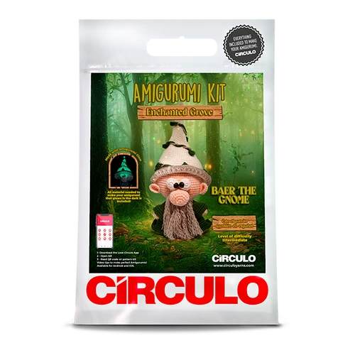 Circulo Amigurumi Kit - Baer The Gnome 1 Circulo Amigurumi Kit - Baer The Gnome