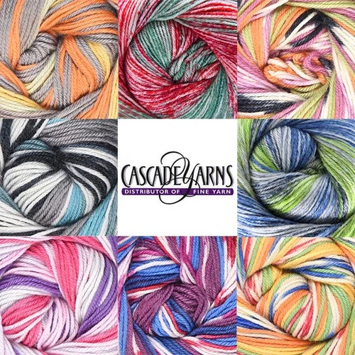 Cascade Heritage Prints Yarn 1 Cascade Heritage Prints Yarn