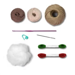 Circulo Amigurumi Kit - Flora 2023 -Woolery Shop CIR 435210 06b 54473.1687890326