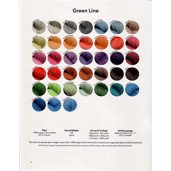 JaggerSpun Color Card Book(Jaggerspun Color Card Book) 2 JaggerSpun Color Card Book(Jaggerspun Color Card Book) - Image 2