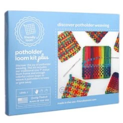 Potholder Loom Kit Plus By Friendly Loom(Potholder Loom Kit Plus By Friendly Loom)