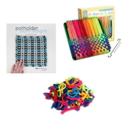 Old Fashion Potholder Loom Gift Set(Old Fashion Potholder Loom Gift Set)
