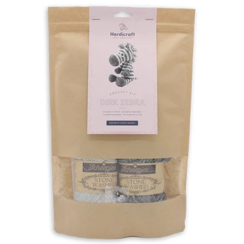 Hardicraft DIY Crochet Kit - Dirk Zebra 3 Hardicraft DIY Crochet Kit - Dirk Zebra - Image 3
