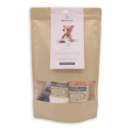 Hardicraft DIY Crochet Kit - Splinter Fox 2 Hardicraft DIY Crochet Kit - Splinter Fox - Image 2