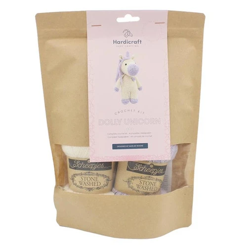 Hardicraft DIY Crochet Kit - Dolly Unicorn 2 Hardicraft DIY Crochet Kit - Dolly Unicorn - Image 2