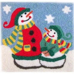 Punch Needle Kit - Snowy Friends