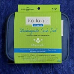Kollage Square Interchangeable Combo Pack Knitting Needle Set - 3.5"(Kollage Square Interchangeable Combo Pack Knitting Needle Set 3 5)