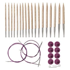 Options Interchangeable Sunstruck Circular Knitting Needle Set(Options Interchangeable Sunstruck Circular Knitting Needle Set)