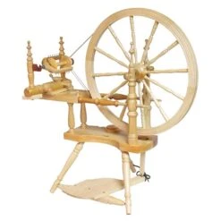 Kromski Polonaise Spinning Wheel - Clear Finish(Kromski Polonaise Spinning Wheel Clear Finish)