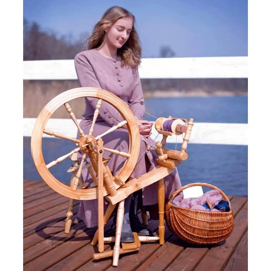 Kromski Interlude Spinning Wheel - Clear Finish(Kromski Interlude Spinning Wheel Clear Finish) 2 Kromski Interlude Spinning Wheel - Clear Finish(Kromski Interlude Spinning Wheel Clear Finish) - Image 2