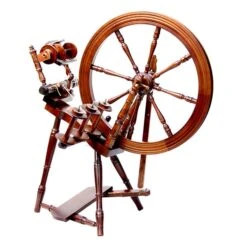 Kromski Interlude Spinning Wheel - Walnut Finish(Kromski Interlude Spinning Wheel Walnut Finish)
