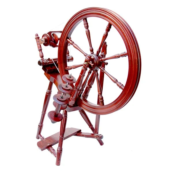 Kromski Interlude Spinning Wheel - Mahogany Finish(Kromski Interlude Spinning Wheel Mahogany Finish) 1 Kromski Interlude Spinning Wheel - Mahogany Finish(Kromski Interlude Spinning Wheel Mahogany Finish)