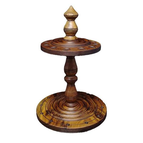 Kravelli 12 Spindle Stand - Walnut(Kravelli 12 Spindle Stand Walnut) 1 Kravelli 12 Spindle Stand - Walnut(Kravelli 12 Spindle Stand Walnut)