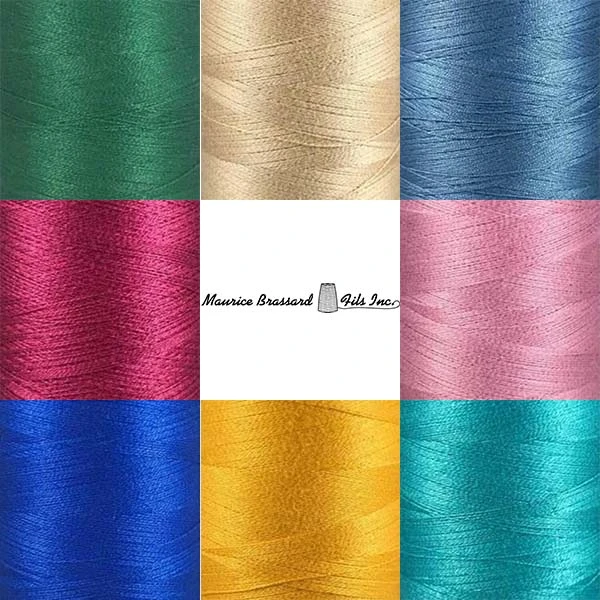 Maurice Brassard Mercerized Perle Cotton Yarn - 16/2(Maurice Brassard Mercerized Perle Cotton Yarn 16 2) 1 Maurice Brassard Mercerized Perle Cotton Yarn - 16/2(Maurice Brassard Mercerized Perle Cotton Yarn 16 2)
