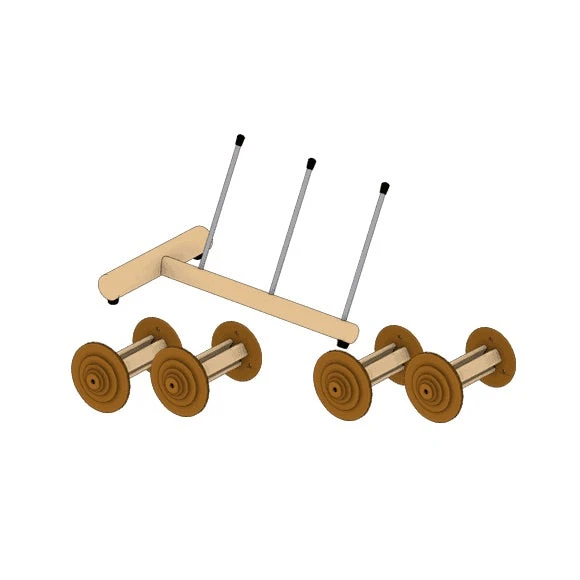 Lojan Buddy Spinning Wheel - Double Treadle(Lojan Buddy Spinning Wheel Double Treadle) 2 Lojan Buddy Spinning Wheel - Double Treadle(Lojan Buddy Spinning Wheel Double Treadle) - Image 2