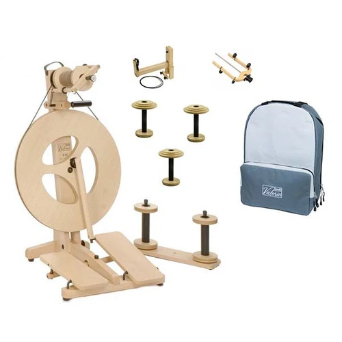 Louet Victoria S95 Spinning Wheel Package 1 Louet Victoria S95 Spinning Wheel Package