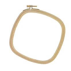 Square Wood Embroidery Hoop - 8"(Square Wood Embroidery Hoop 8)