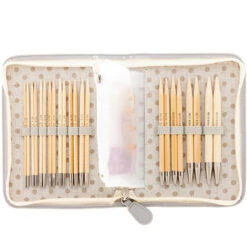 CarryC Interchangeable Bamboo Knitting Needle Long Set(Carryc Interchangeable Bamboo Knitting Needle Long Set)