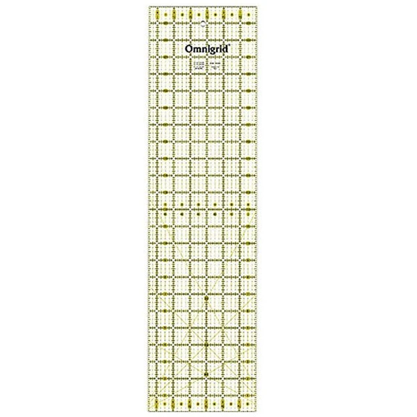 Omnigrid Quilter's Ruler 6.5" X 24"(Omnigrid Quilters Ruler 6 5 X 24) 1 Omnigrid Quilter's Ruler 6.5" X 24"(Omnigrid Quilters Ruler 6 5 X 24)