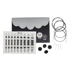 Karbonz Deluxe Interchangeable Knitting Needle Set(Karbonz Deluxe Interchangeable Knitting Needle Set)