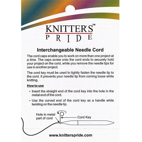 KnitPro Stainless Steel Swivel Cables(Knitpro Stainless Steel Swivel Cables) 2 KnitPro Stainless Steel Swivel Cables(Knitpro Stainless Steel Swivel Cables) - Image 2