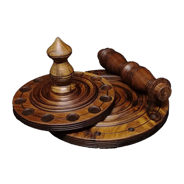 Kravelli 12 Spindle Stand - Walnut(Kravelli 12 Spindle Stand Walnut) 3 Kravelli 12 Spindle Stand - Walnut(Kravelli 12 Spindle Stand Walnut) - Image 3
