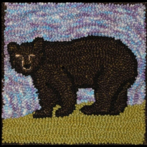 Rug Punch Kit - Black Bear 1 Rug Punch Kit - Black Bear