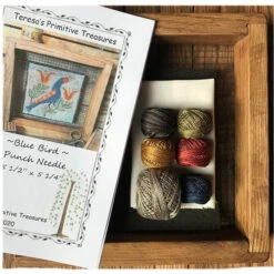 Punch Needle Kit - Blue Bird -Woolery Shop TPT PN 277d 68190.1613409903