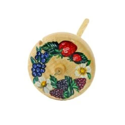 Galina Hand Painted Drop Spindle - Fruits(Galina Hand Painted Drop Spindle Fruits)