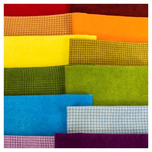 Weeks Dye Works Hand Over-Dyed Wool Fabric 1 Weeks Dye Works Hand Over-Dyed Wool Fabric