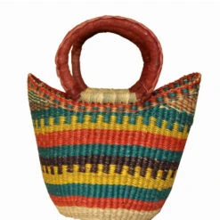 African Fair Trade Basket - Mini Tote(African Fair Trade Basket Mini Tote)