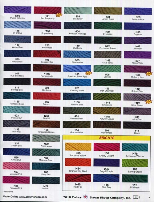 Brown Sheep Nature Spun Fingering Weight Yarn 4 Brown Sheep Nature Spun Fingering Weight Yarn - Image 4