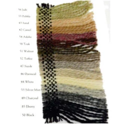 Harrisville Wool Yarn Color Card -Woolery Shop har cc 4 78779.1543861329
