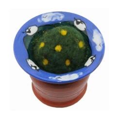 Hand Made Ceramic Felting Needle Holder(Hand Made Ceramic Felting Needle Holder)