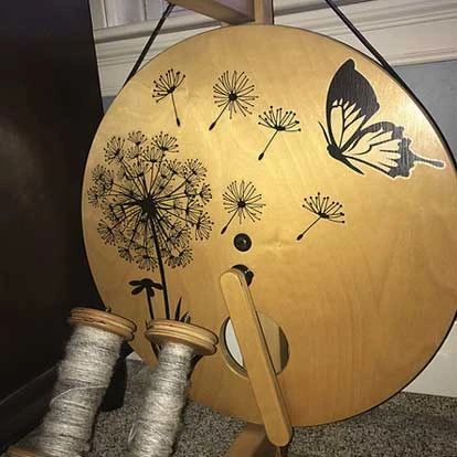 Louet S17 Spinning Wheel - Double Treadle(Louet S17 Spinning Wheel Double Treadle) 6 Louet S17 Spinning Wheel - Double Treadle(Louet S17 Spinning Wheel Double Treadle) - Image 6