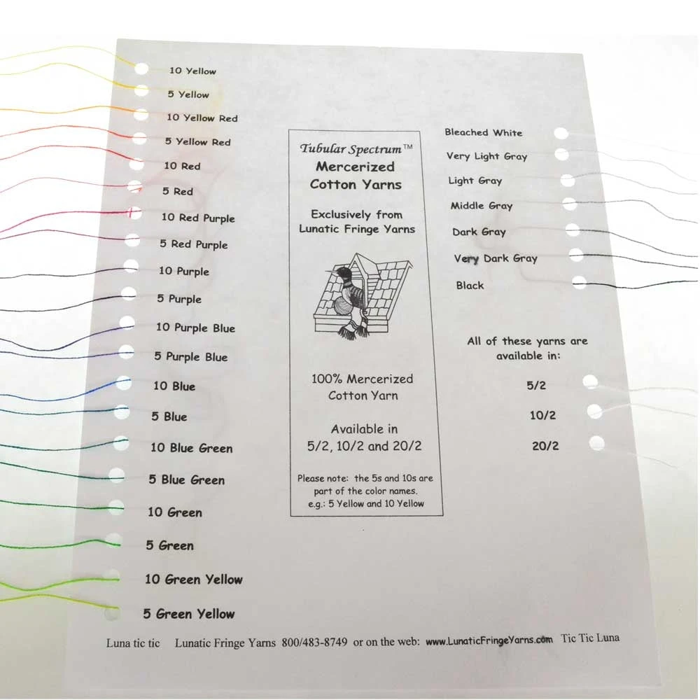 Tubular Spectrum Cotton Yarn Color Card(Tubular Spectrum Cotton Yarn Color Card) 1 Tubular Spectrum Cotton Yarn Color Card(Tubular Spectrum Cotton Yarn Color Card)
